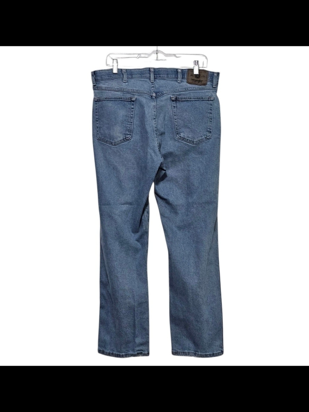 Wrangler WA783 Men Regular Straight Leg Jeans Blue Denim 36x28 Vtg 90s Western - Picture 5 of 14